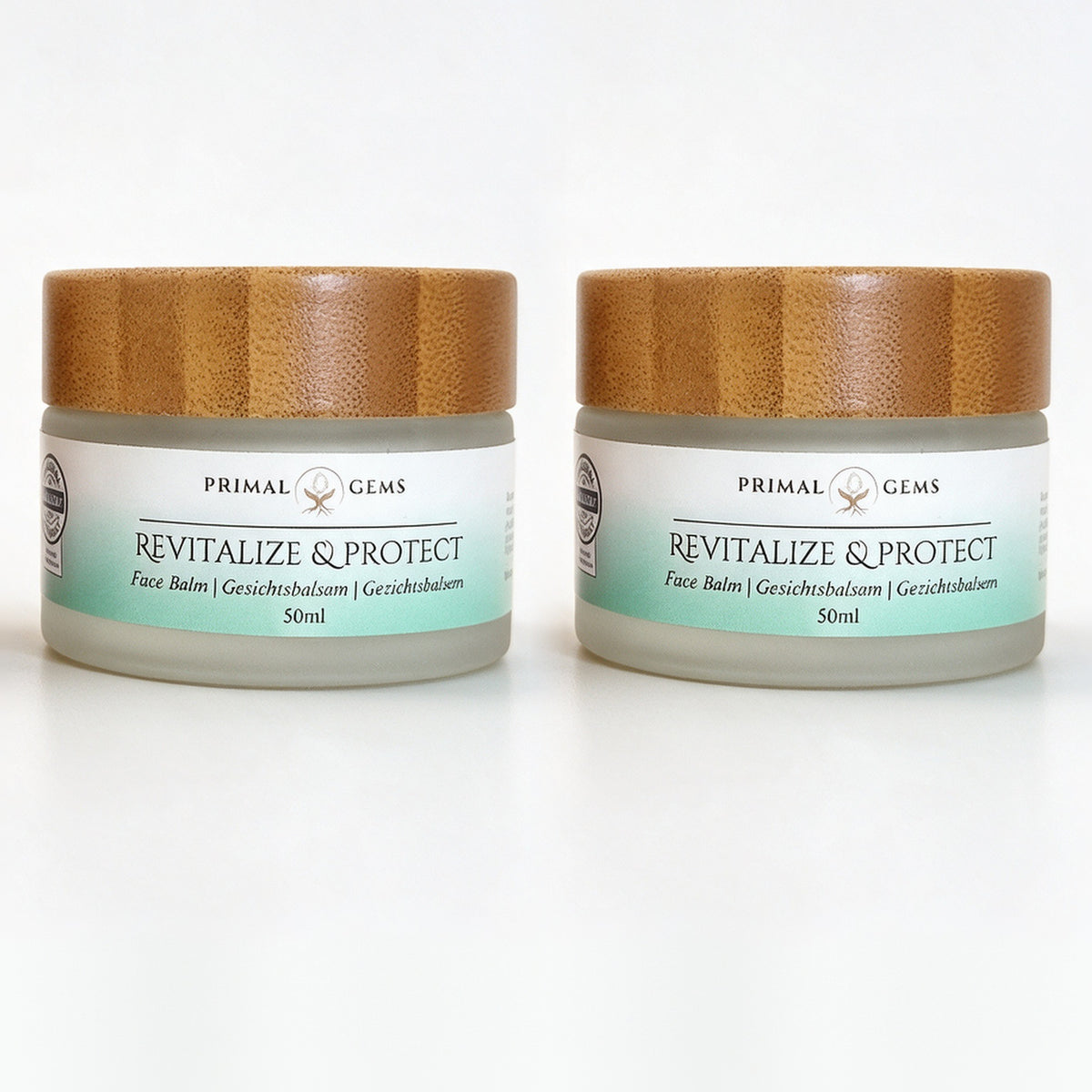 Primal Gems Tallow Day Balm Revitalize & Protect 50ml, 2er-Pack
